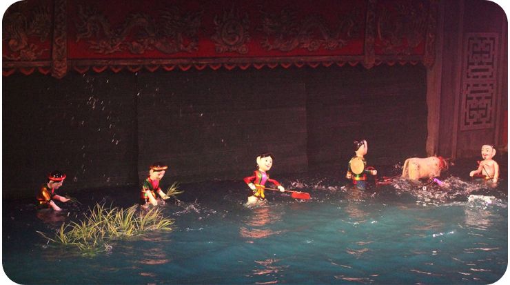 Marionetes de água